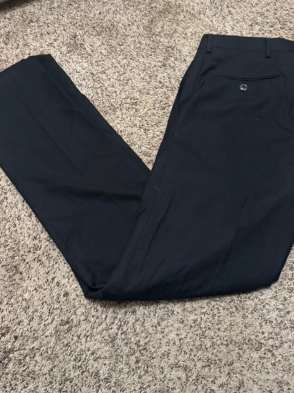 Men's Black Dress Pants
